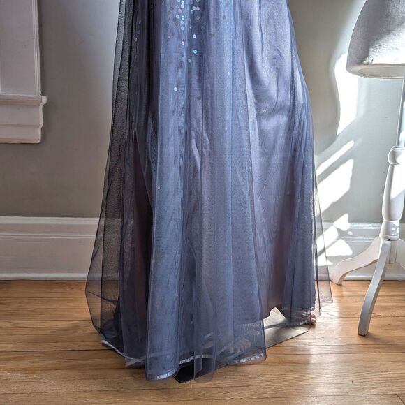 NWT Vintage Y2K Express Maxi Skirt Prom Sequin Mermaid Whimsygoth Size 7 - Picture 10 of 15